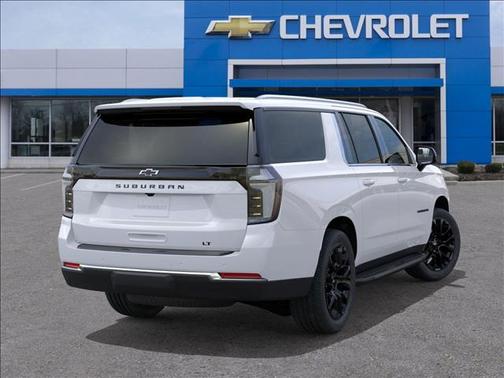 Summit White 2026 Chevrolet Suburban LT