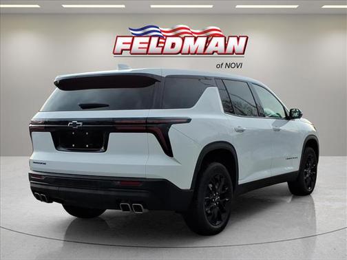 Summit White 2024 Chevrolet Traverse LS