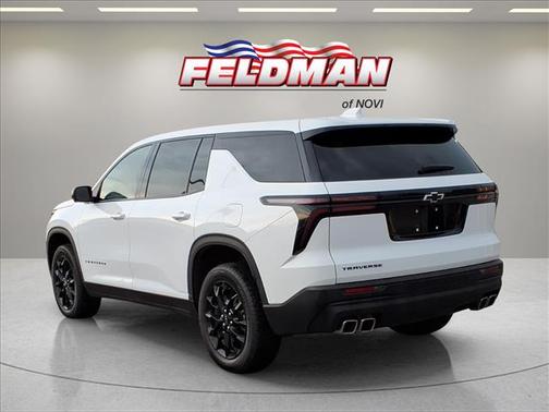 Summit White 2024 Chevrolet Traverse LS