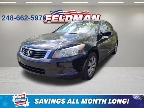 Crystal Black Pearl 2010 Honda Accord EX-L