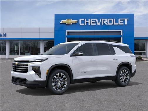 Summit White 2026 Chevrolet Traverse LT