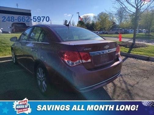 Autumn Metallic 2012 Chevrolet Cruze LTZ
