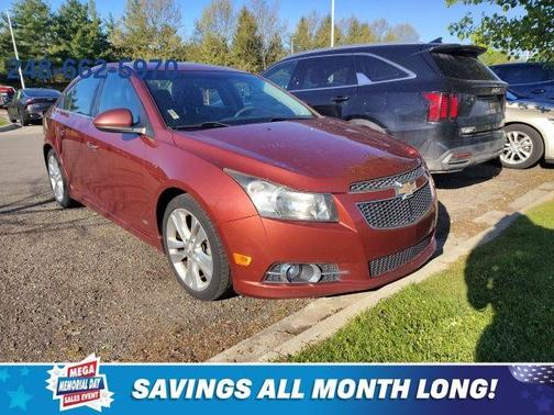 Autumn Metallic 2012 Chevrolet Cruze LTZ