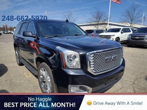 Onyx Black 2017 GMC Yukon SLT