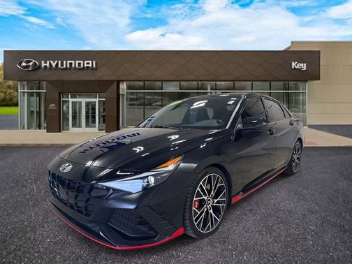 Black 2023 Hyundai ELANTRA N Base