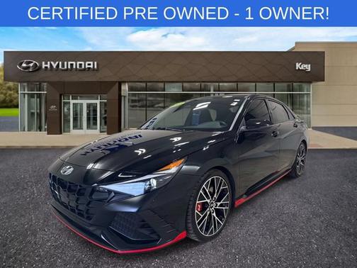 Black 2023 Hyundai ELANTRA N Base