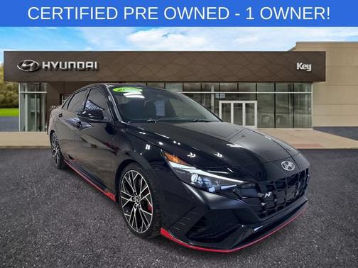 Black 2023 Hyundai ELANTRA N Base