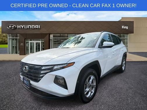 White 2023 Hyundai TUCSON SEL