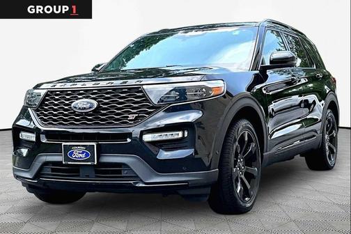 Agate Black Metallic 2020 Ford Explorer ST