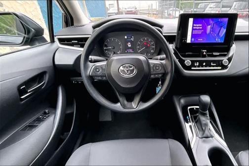 Midnight Black Metallic 2025 Toyota Corolla LE