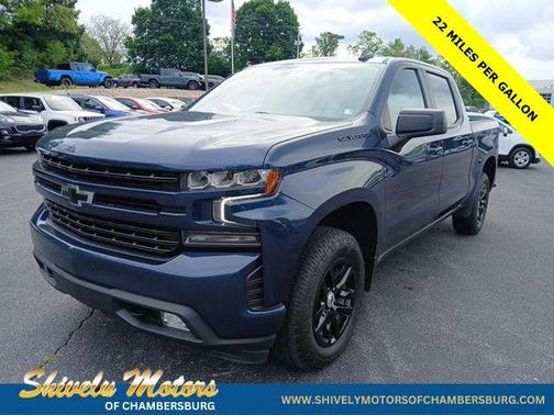 Northsky Blue Metallic 2021 Chevrolet Silverado 1500 RST