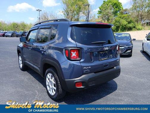 Slate Blue Pearlcoat 2020 Jeep Renegade Latitude