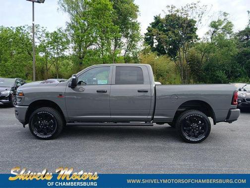 Ceramic Gray Clearcoat 2026 RAM 2500 Black Express Crew Cab 4x4 6'4' Box