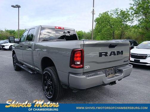 Ceramic Gray Clearcoat 2026 RAM 2500 Black Express Crew Cab 4x4 6'4' Box