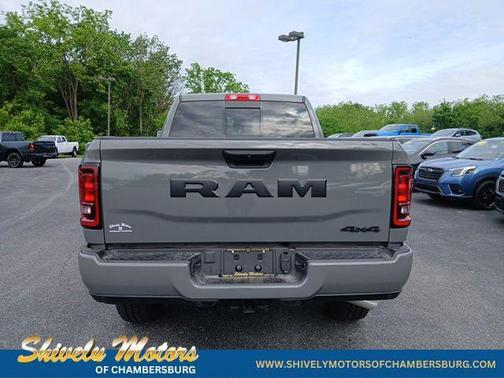 Ceramic Gray Clearcoat 2026 RAM 2500 Black Express Crew Cab 4x4 6'4' Box
