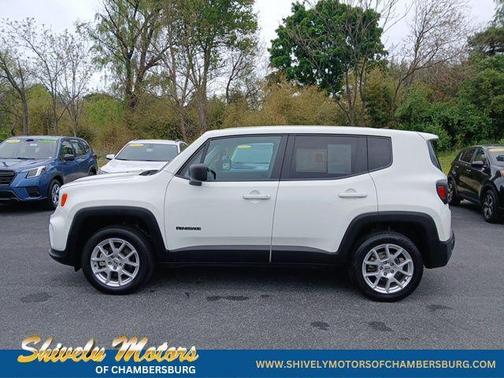 Alpine White Clearcoat 2023 Jeep Renegade Latitude