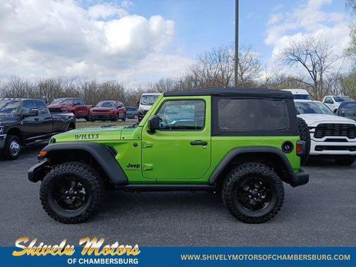 Mojito Clearcoat 2026 Jeep Wrangler Willys