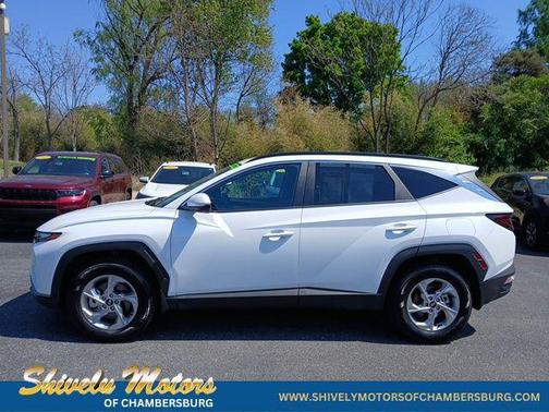 White Pearl 2024 Hyundai TUCSON SEL