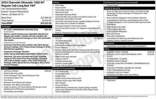 2024 Chevrolet Silverado 1500 WT