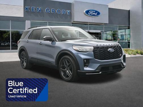 Vapor Blue Metallic 2025 Ford Explorer ST