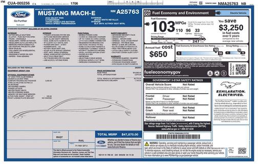2022 Ford Mustang Mach-E Select