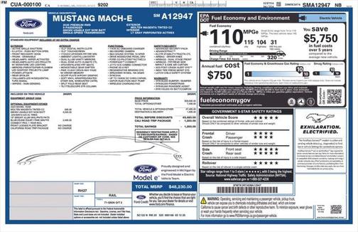 2025 Ford Mustang Mach-E Premium
