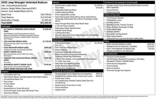 2020 Jeep Wrangler Unlimited Rubicon