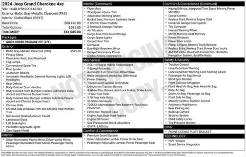 2024 Jeep Grand Cherokee 4xe Base