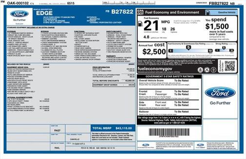 2015 Ford Edge Titanium
