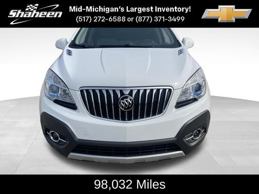 Summit White 2016 Buick Encore Leather