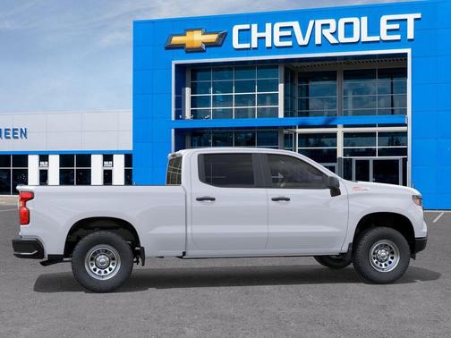 Summit White 2026 Chevrolet Silverado 1500 WT