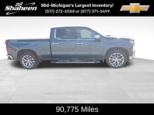 Shadow Gray Metallic 2021 Chevrolet Silverado 1500 LTZ