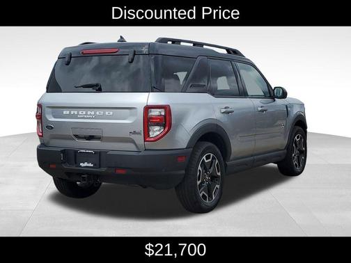 Silver Metallic 2022 Ford Bronco Sport Outer Banks