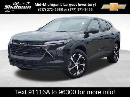 Mosaic Black Metallic 2025 Chevrolet Trax 1RS