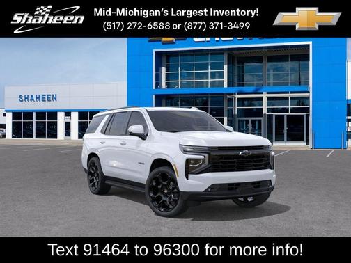 Summit White 2026 Chevrolet Tahoe RST