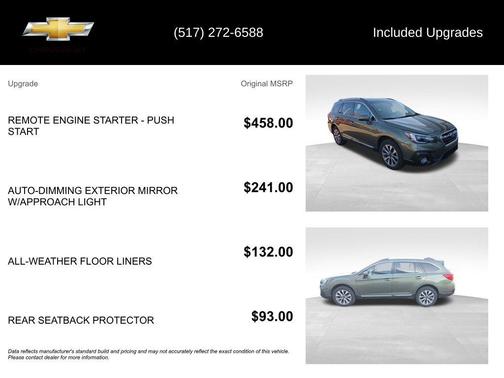 2018 Subaru Outback 2.5i Touring