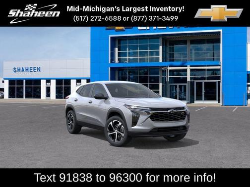 Sterling Gray Metallic 2026 Chevrolet Trax 1RS