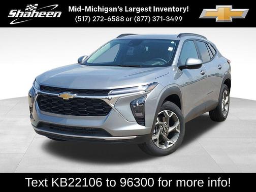 Sterling Gray Metallic 2025 Chevrolet Trax LT
