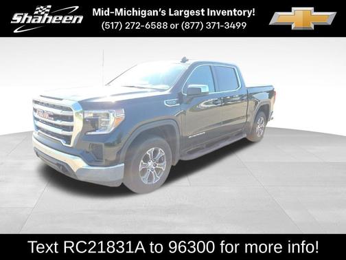 Onyx Black 2019 GMC Sierra 1500 SLE