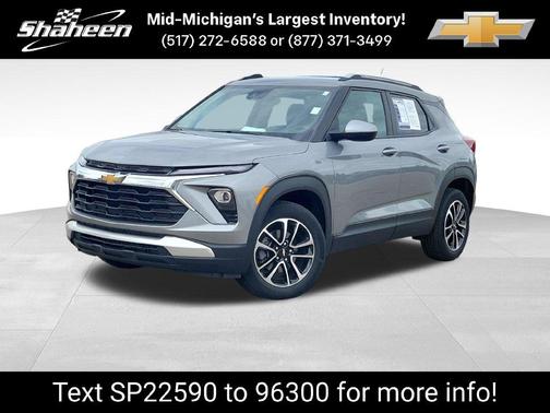 Sterling Gray Metallic 2024 Chevrolet Trailblazer LT