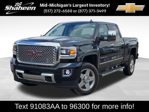 Onyx Black 2015 GMC Sierra 2500 Denali
