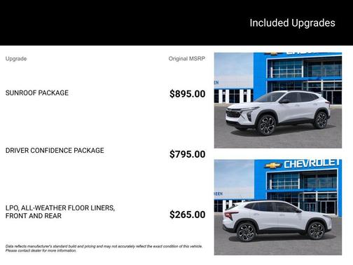 2026 Chevrolet Trax 2RS