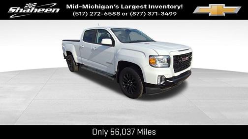 Summit White 2022 GMC Canyon Elevation