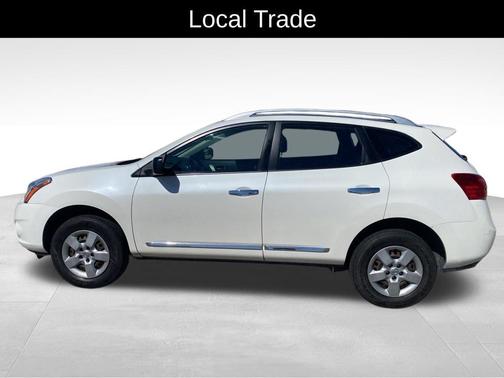 Pearl White 2015 Nissan Rogue Select S