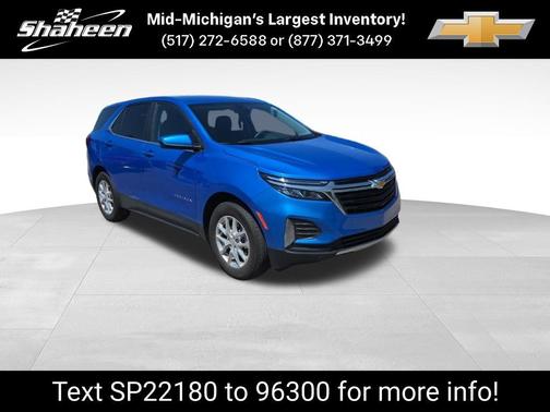 Rip Tide Blue 2024 Chevrolet Equinox LT