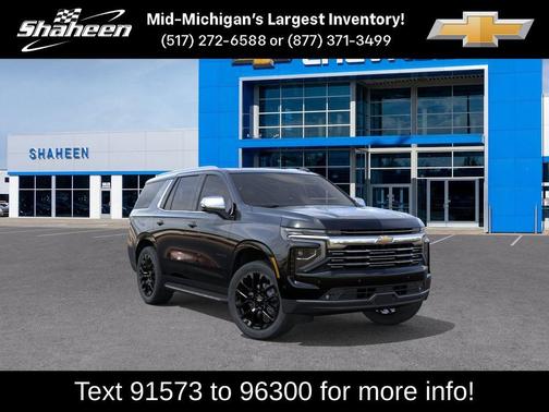 Black 2026 Chevrolet Tahoe Premier