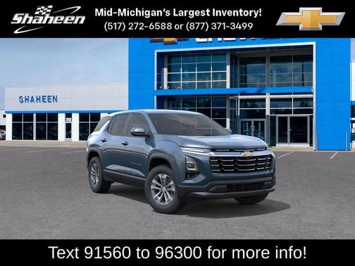 Lakeshore Blue Metallic 2026 Chevrolet Equinox LT