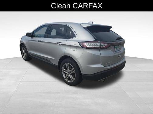 Silver 2016 Ford Edge Titanium