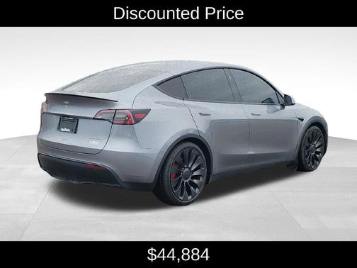 Stealth Gray 2025 Tesla Model Y Performance