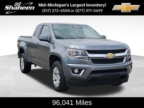 Satin Steel Metallic 2018 Chevrolet Colorado LT
